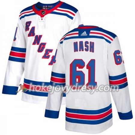 Pánské Hokejový Dres New York Rangers Rick Nash 61 Bílá 2017-2018 Adidas Authentic